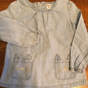Carter’s 4T Chambray Top